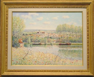 Lot 51A - Yetuart Kaprielian b.1959 FORET SUR LOING...