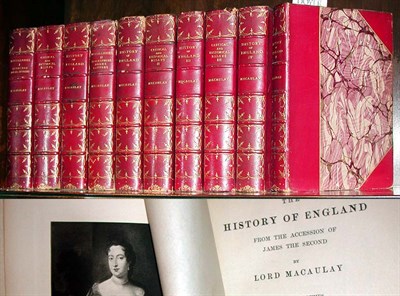 Lot 450 - [BINDINGS]Macawlay, T. B. Complete Writings...