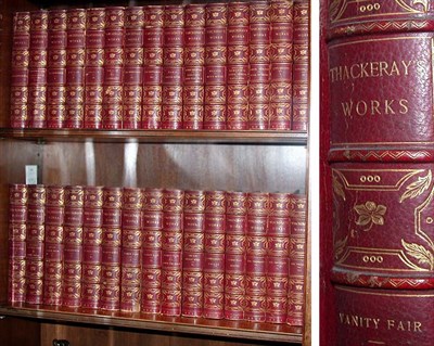 Lot 451 - [BINDINGS] Thackeray, William M. Works Plates....