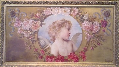 Lot 42 - Daniel Hock Austrian, 1858-1934 CUPID Signed D....