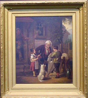 Lot 48 - Italian School 19th Century THE PUZZLED...