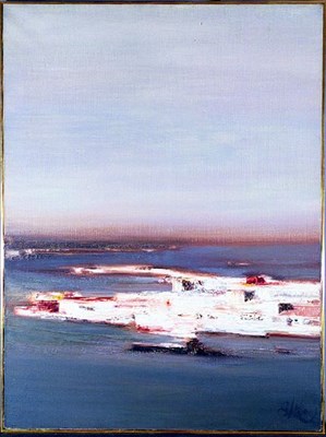 Lot 78 - Dino Abidine Turkish, 1913-1993 HARBOR SCENE...