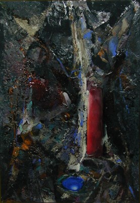 Lot 95 - Claude Idoux French, 1915-1990 L'OEUF BLEU...