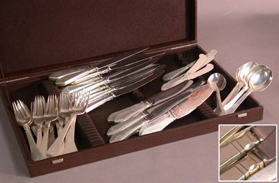Lot 503 - Georg Jensen Sterling Silver Partial Flatware...