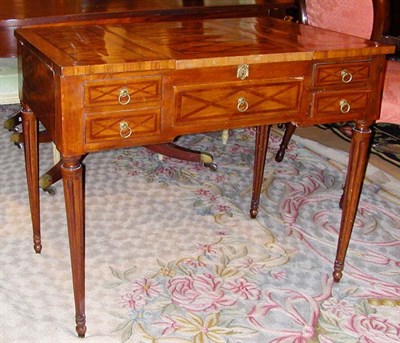 Lot 506 - Louis XVI Style Inlaid Walnut Poudreuse