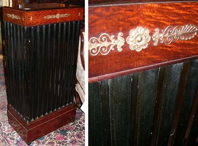 Lot 205 - Empire Style Bronze Mounted Rosewood and...