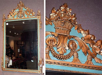 Lot 576 - Louis XVI Style Gilt-Wood and Turquoise...