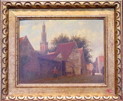 Lot 28 - Attributed to Adrianus Eversen DUTCH STREET...