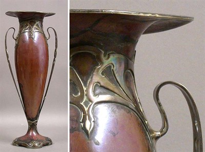 Lot 506 - Gorham Copper and Sterling Silver Two-Handled...