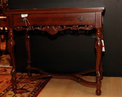 Lot 377 - Baroque Style Fruitwood Side Table Height 33...