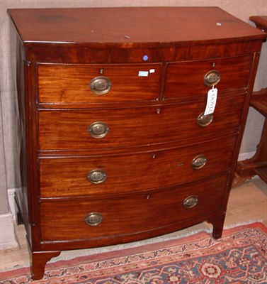 Lot 398 - George III Mahogany Chest of Drawers Late...