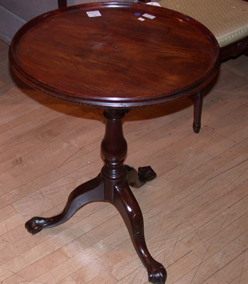 Lot 215 - George III Mahogany Tip-Top Tripod Table The...