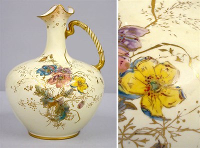 Lot 561 - Royal Crown Derby Porcelain Jug Decorated with...