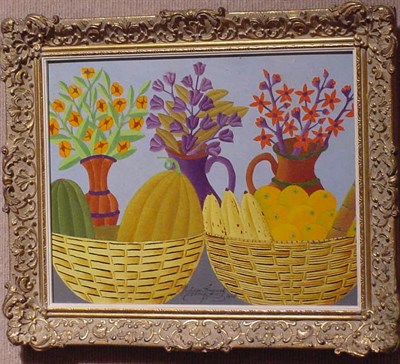 Lot 48 - Salnave Philippe-Auguste Haitian, b.1908...
