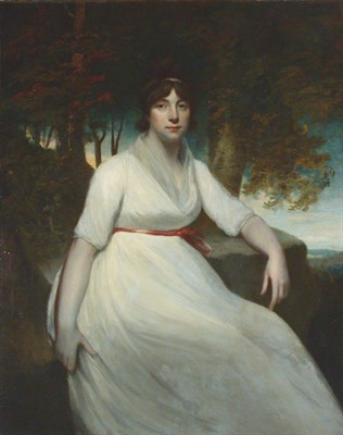 Lot 126 - British School Late 18th century PORTRAIT OF...
