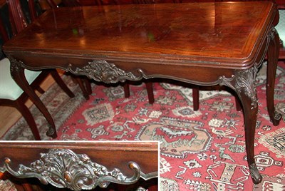 Lot 256 - Louis XV Style Rosewood and Mahogany Console