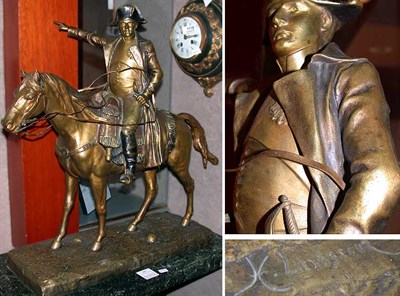 Lot 202 - Bronze Equestrian Portrait of Napoleon After a...