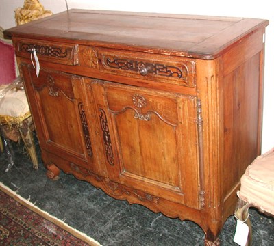 Lot 197 - Provincial Louis XV Walnut Buffet