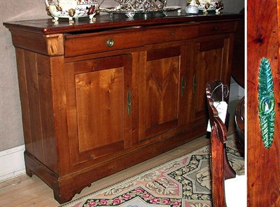 Lot 338 - Charles X Fruitwood Buffet
