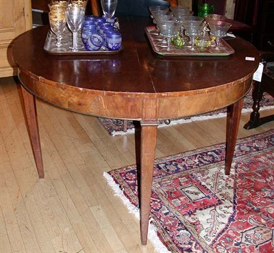 Lot 460 - Directoire Mahogany Dining Table