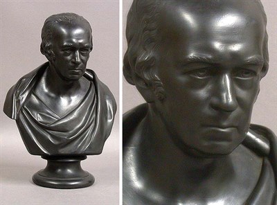 Lot 658 - Wedgwood Basalt Bust Height 15 inches.