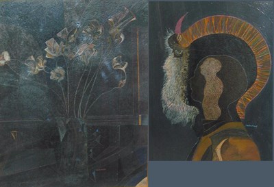 Lot 86 - Cadenhead 20th Century school FLORAL STILL...