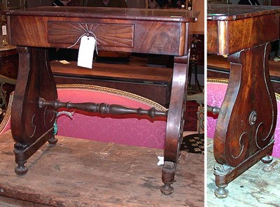 Lot 390 - William IV Mahogany Work Table