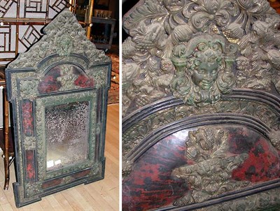 Lot 654 - Renaissance Style Pressed Tin and Faux...
