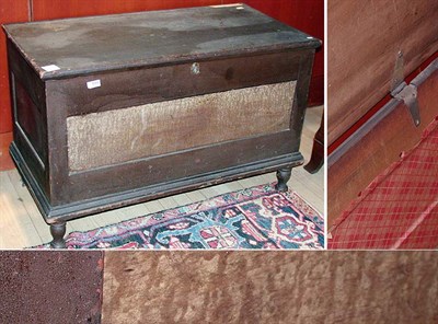 Lot 235 - Grain Painted Blanket Chest 19th Century With...