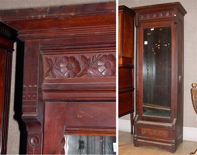 Lot 685 - Victorian Mahogany Bookcase Height 6 feet 1...