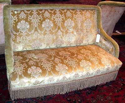 Lot 682 - Victorian Velvet Upholstered Turkish Style...