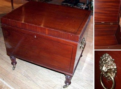 Lot 251 - Regency Style Mahogany Cellaret