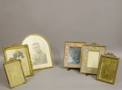 Lot 558 - Group of Five Gilt-Metal Photograph Frames...