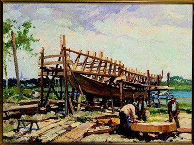 Lot 210 - Gordon Hope Grant 1875-1962 SHIP BUILDERS...