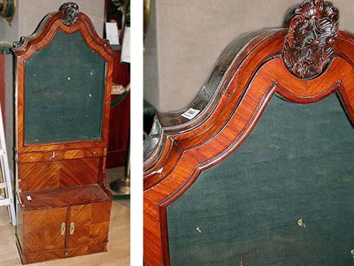 Lot 470 - Rococo Style Mahogany Diminutive Vitrine...