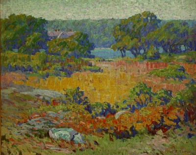 Lot 208 - Harriet Randall Lumis 1870-1953 ON THE MOOR,...