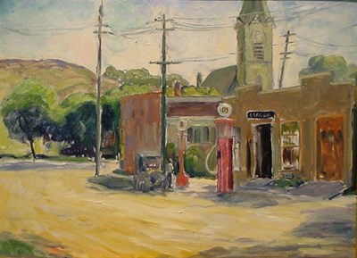 Lot 293 - Francesco J. Spicuzza 1883-1962 SMALL TOWN GAS...