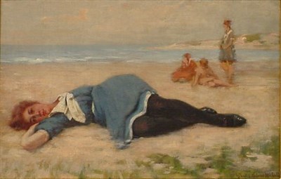 Lot 222 - Rhoda Carleton Holmes Nicholls 1854-1930...