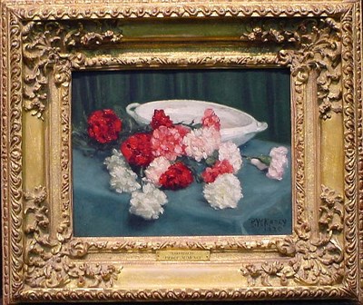 Lot 223 - Percy W. Muncy 20th Century CARNATIONS Signed...