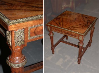 Lot 392 - Napoleon III Bronze Mounted Mahogany Side...