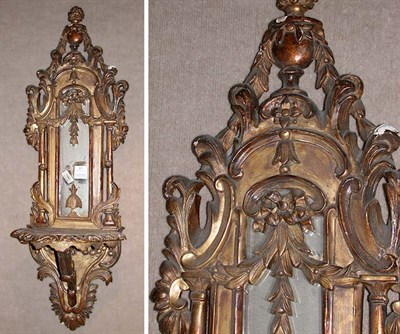 Lot 480 - Louis XIV Style Gilt-Wood Wall Bracket Height...