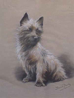 Lot 176 - Fannie Moody British, b.1861 CAIRN TERRIER...