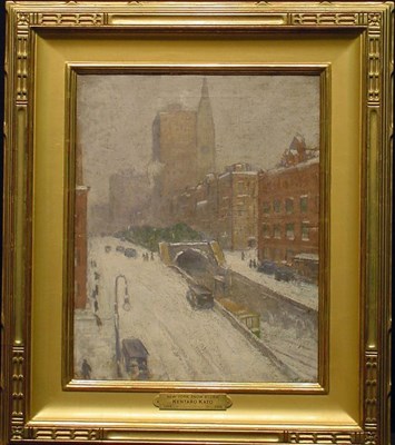 Lot 259 - Kentaro Kato 1889-1926 NEW YORK SNOW STORM...