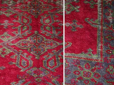 Lot 575 - Oushak Rug West Turkey, mid 20th century The...