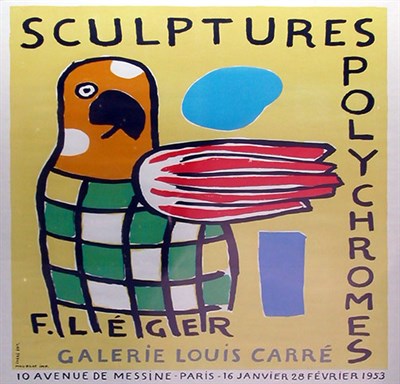 Lot 97 - After Fernand Leger SCULPTURES POLYCHROMES...