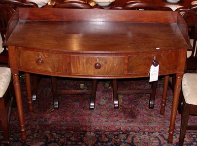 Lot 210 - Late George III Mahogany Sideboard Early 19th...