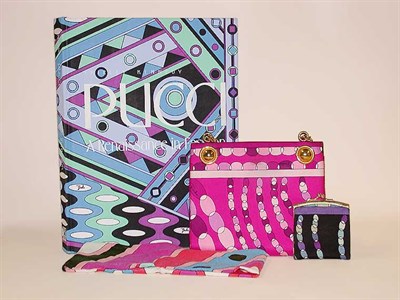 Lot 559 - Pucci Book and Accessories