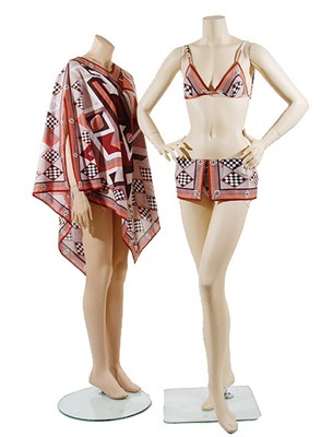 Lot 2079 - Pucci Bikini and Poncho