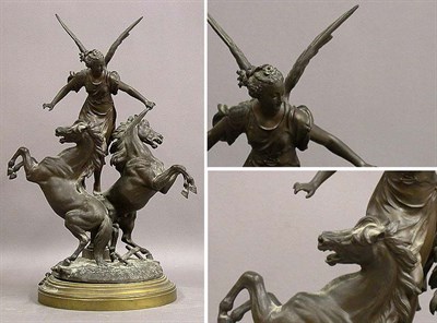 Lot 571 - Bronze Group Prix de Courses After a model by...