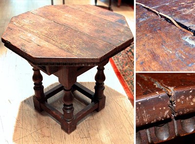 Lot 106 - Jacobean Style Walnut Low Table